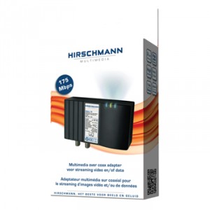 Hirschmann Multimedia over coax adapter